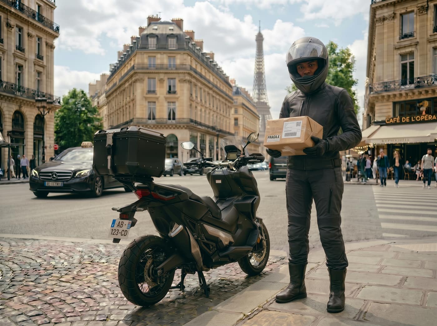 Coursier B2B professionnel à Paris